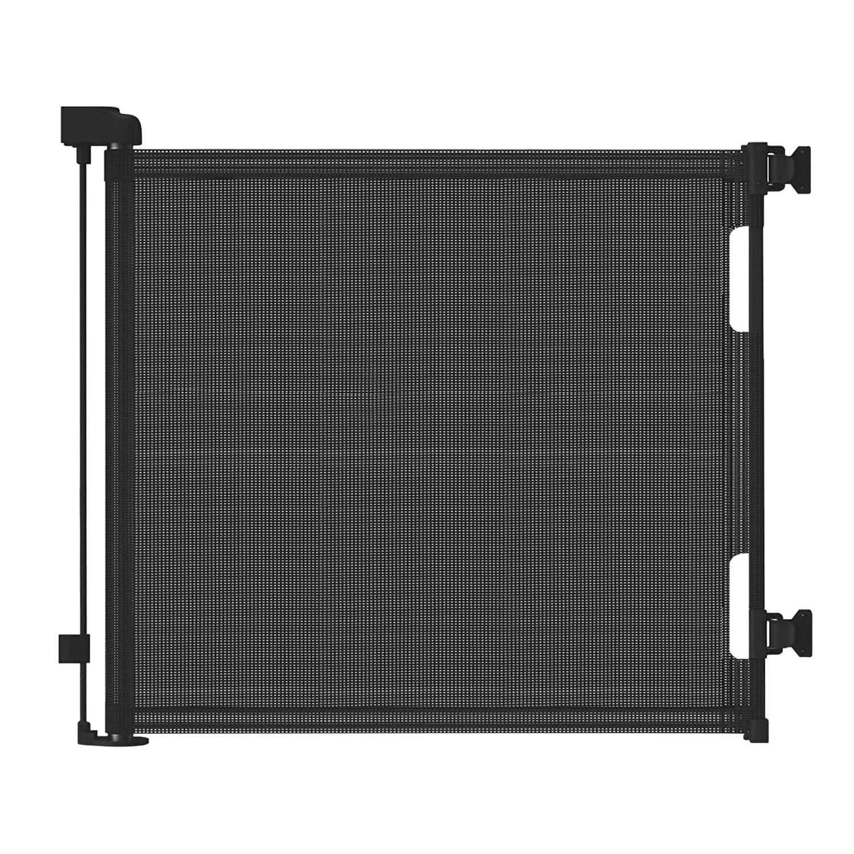 Extra Wide Child Safety Gate Retractable Door Baby Gear - Tophatter Daily Deals