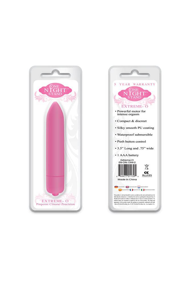 Evolved - One Night Stand - Extreme O Bullet Vibrator - Pink Sex Toy - Tophatter Daily Deals