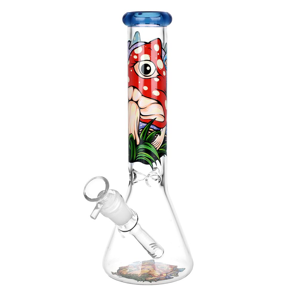 Eye Of The Shroom Beaker Bong Bongs - Tophatter Daily Deals