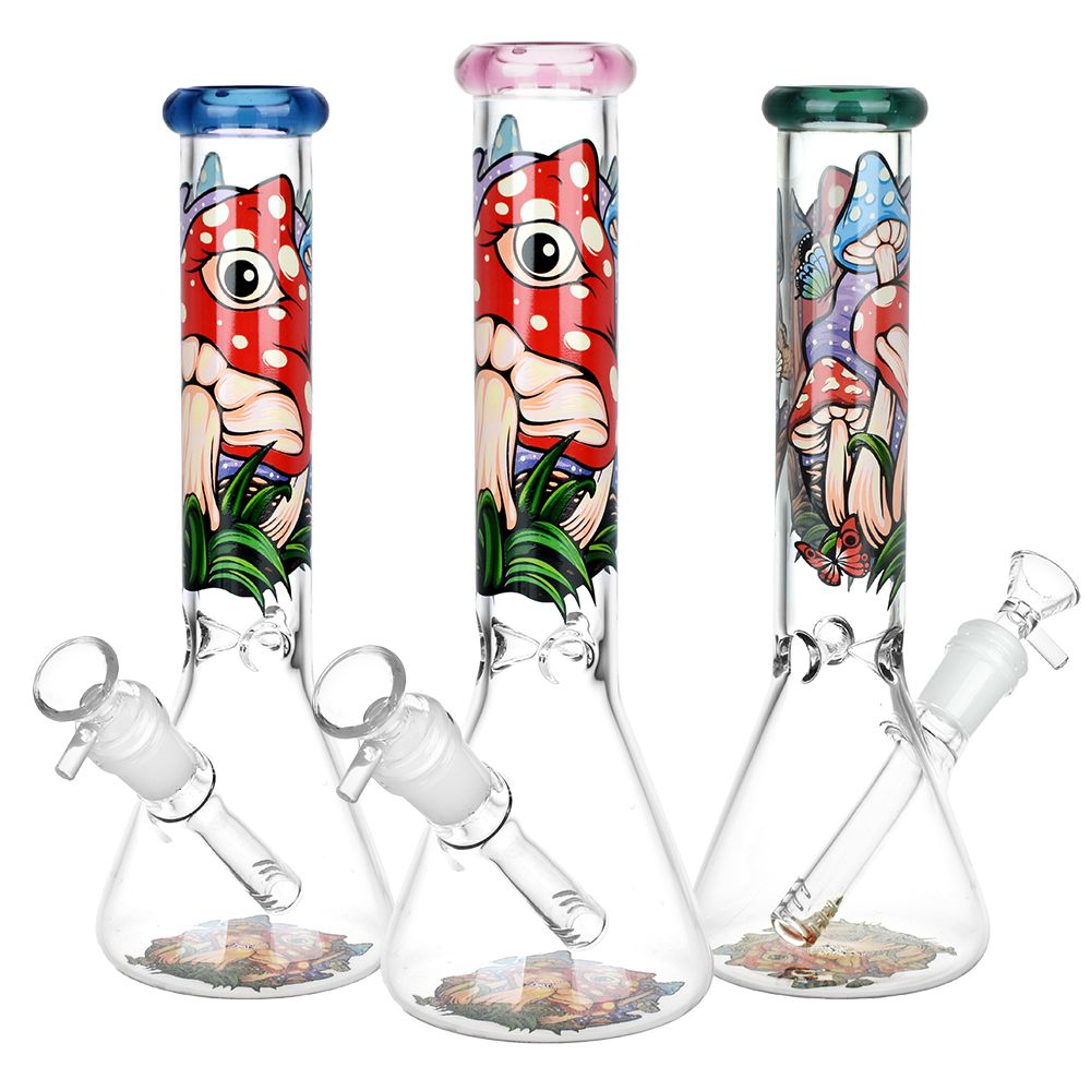 Eye Of The Shroom Beaker Bong Bongs - Tophatter Daily Deals