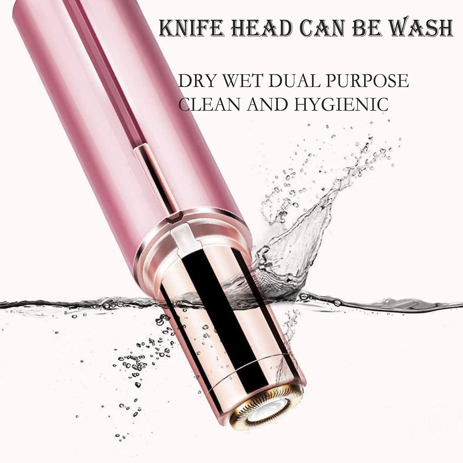 Eyebrow Trimmer for Women - Rechargeable Facial Hair Remover Face Hair Trimmer Eyebrow Razor Portable Mini Epilator Health & Beauty - Tophatter Daily Deals