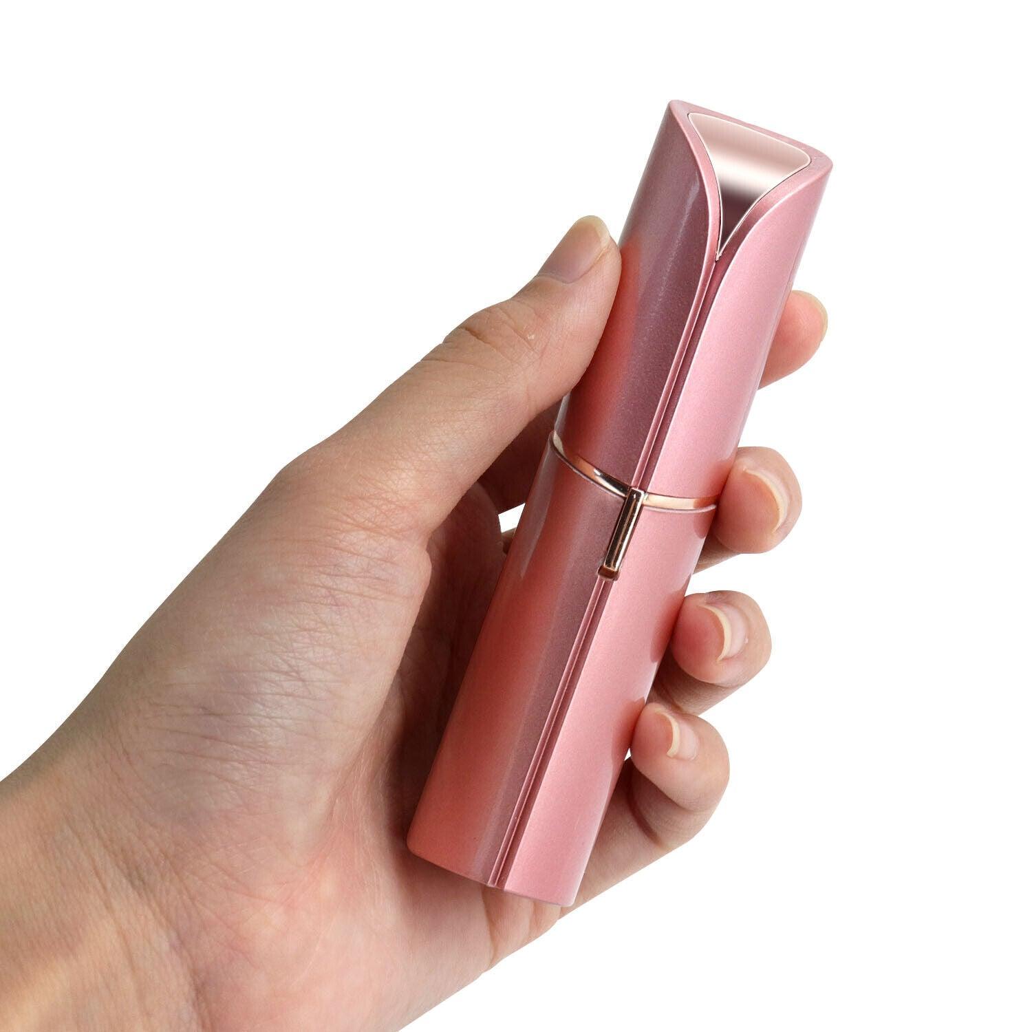 Eyebrow Trimmer for Women - Rechargeable Facial Hair Remover Face Hair Trimmer Eyebrow Razor Portable Mini Epilator Pink Health & Beauty - Tophatter Daily Deals