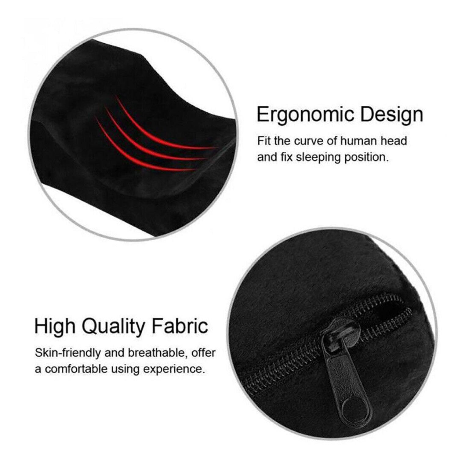 Eyelash Extension Pillow - U-shape Ergonomic Curve Pillow, Makeup Grafting Eyelash Pillow Neck Support Curve for Salon Home Personal Care - Tophatter Daily Deals