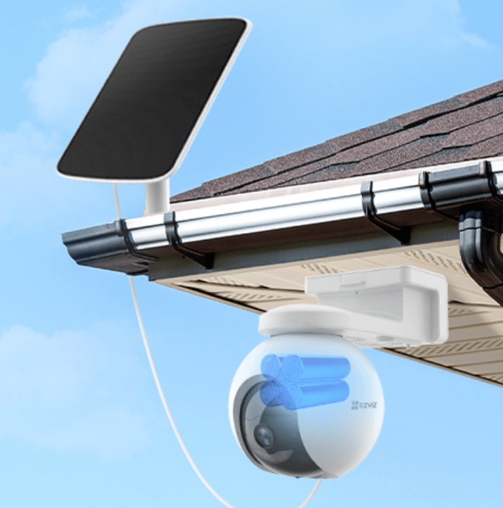 EZVIZ EB8 4G S/HOME CAMERA WITH SOLAR PANEL - Tophatter's Army Deals CCTV - Tophatter Daily Deals