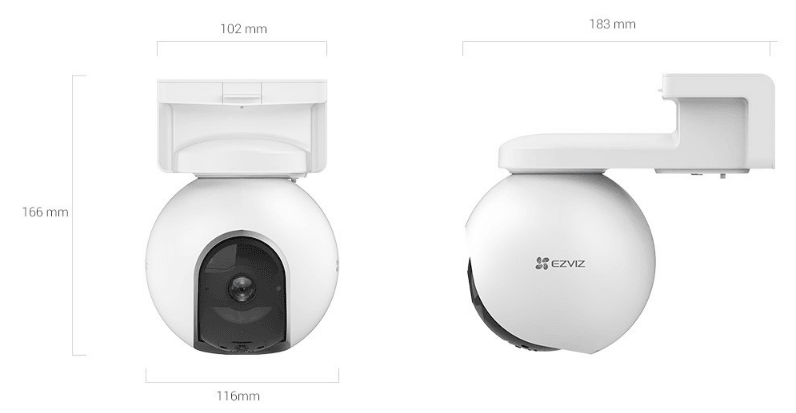 EZVIZ EB8 4G S/HOME CAMERA WITH SOLAR PANEL - Tophatter's Army Deals CCTV - Tophatter Daily Deals