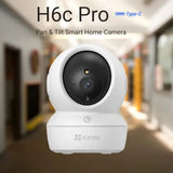 EZVIZ H6C PRO 2K+ 4MP SMART INDOOR CAMERA - Tophatter's Army Deals CCTV - Tophatter Daily Deals