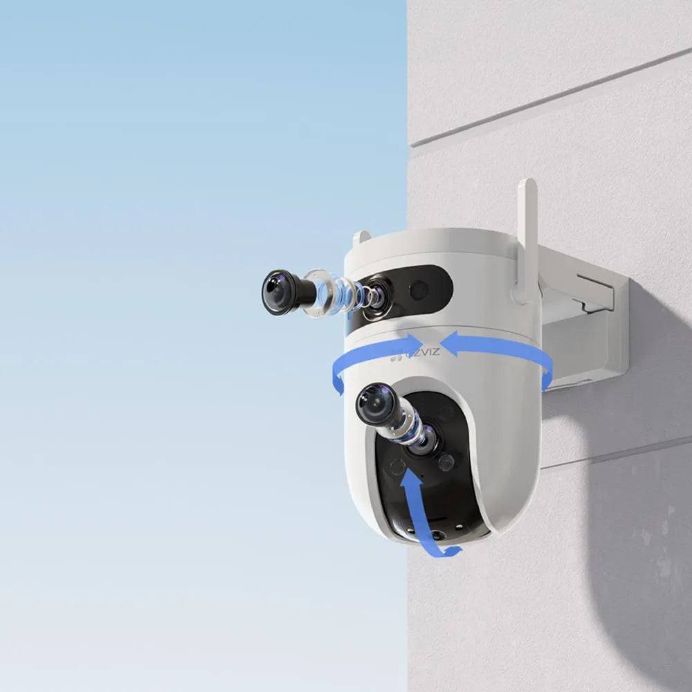 EZVIZ H9C DUAL 3K 5MP+5MP SMART OUTDOOR CAMERA - Tophatter's Army Deals CCTV - Tophatter Daily Deals