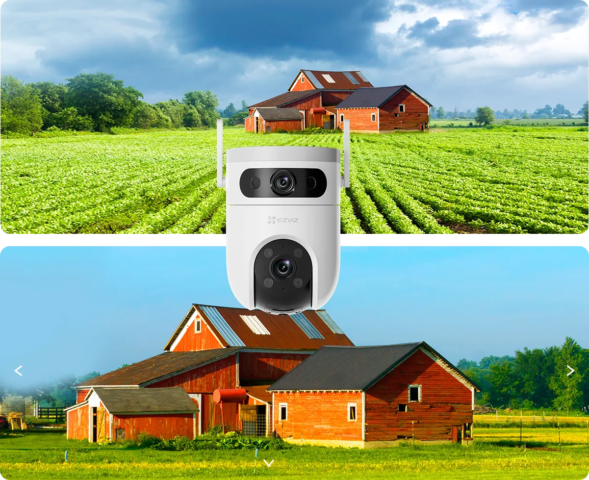 EZVIZ H9C DUAL 3K 5MP+5MP SMART OUTDOOR CAMERA - Tophatter's Army Deals CCTV - Tophatter Daily Deals