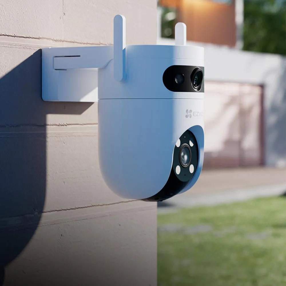 EZVIZ H9C DUAL 3K 5MP+5MP SMART OUTDOOR CAMERA - Tophatter's Army Deals CCTV - Tophatter Daily Deals