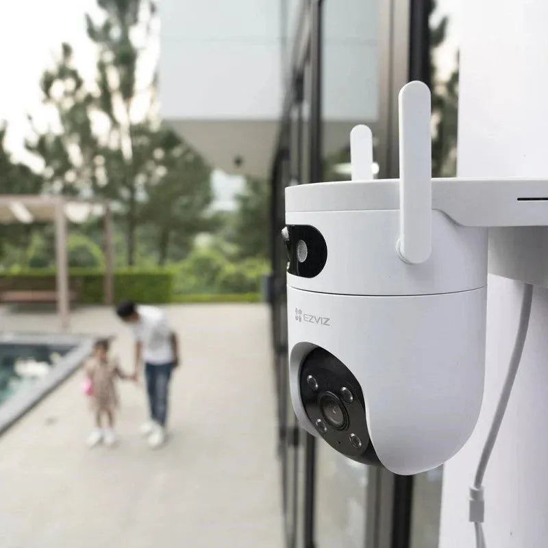 EZVIZ H9C DUAL 3K 5MP+5MP SMART OUTDOOR CAMERA - Tophatter's Army Deals CCTV - Tophatter Daily Deals