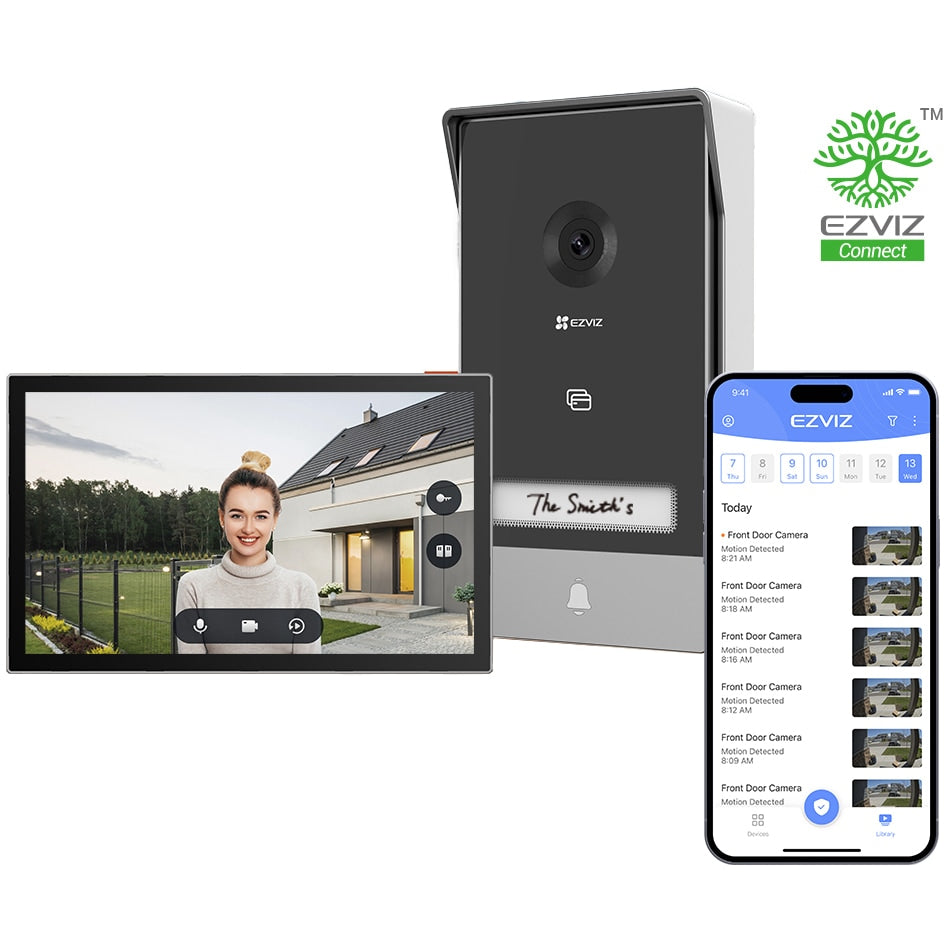 EZVIZ HP7 SMART VIDEO INTERCOM - 3MP - Tophatter's Army Deals INTERCOM - Tophatter Daily Deals
