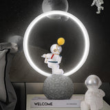 Astronaut Night Light Bedroom Table Lamp Astronaut Bedside Table Lamp 0 - Tophatter Daily Deals