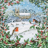 Robin & Deer Christmas Advent Calendar | Wreath Christmas Advent Calendar Advent Calendar - Tophatter Daily Deals