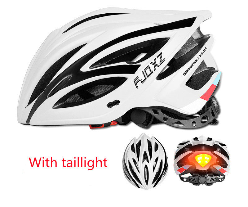 Bicycle Helmet Male Mountain Bike Road Wheel Sliding Balance Bike Breathable Riding Equipment Matte white One Size 0 - Tophatter Daily Deals