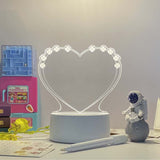 3D Acrylic Board Handwriting Message Board LED Light Style16 USB three colors 0 - Tophatter Daily Deals