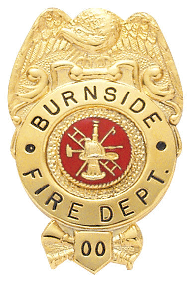 F111 - Custom Engraved Badge by Smith & Warren - Tophatter's Weapons'N'Deals Eagle Top - Tophatter Daily Deals