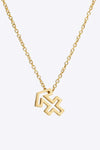 18K Gold Plated Constellation Pendant Necklace Necklaces - Tophatter Daily Deals