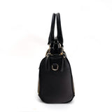 Vintage PU Leather Handbag with Multi Pocket Organizer Insert Handbags & Wallets - Tophatter Daily Deals