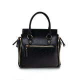 Vintage PU Leather Handbag with Multi Pocket Organizer Insert Handbags & Wallets - Tophatter Daily Deals