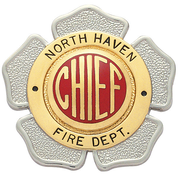 F135 - Custom Engraved Badge by Smith & Warren - Tophatter's Weapons'N'Deals Firefighter - Tophatter Daily Deals