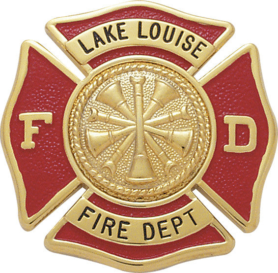 F143A - Custom Engraved Badge by Smith & Warren - Tophatter's Weapons'N'Deals Firefighter - Tophatter Daily Deals