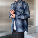 Autumn And Winter Casual Loose Jacket Blue 0 - Tophatter Daily Deals