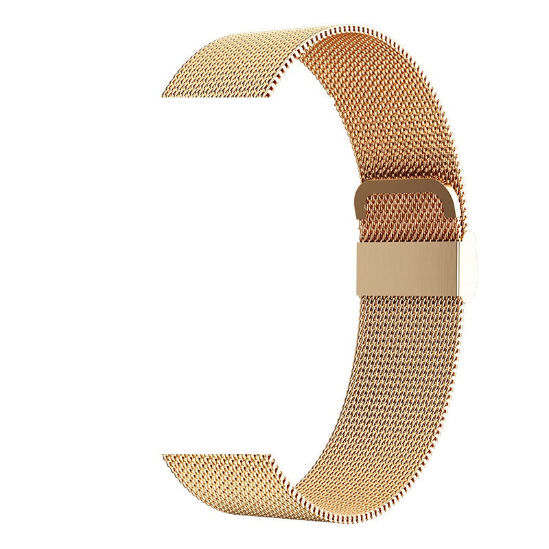 Blood Pressure Heart Rate Sleep Monitoring Sports Bracelet Gold steel strap 0 - Tophatter Daily Deals