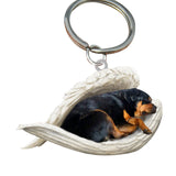 Acrylic Creative Cute Dog Animal Keychain 7 - Tophatter Daily Deals