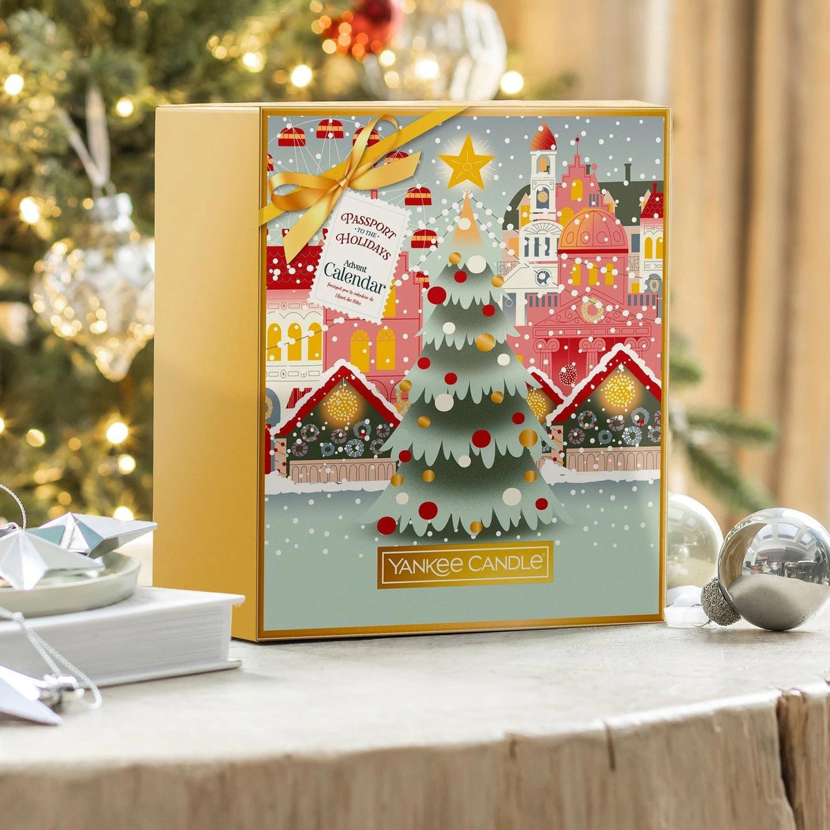 Yankee Candle Tea Light Christmas Advent Calendar | Scented Christmas Candle Set Advent Calendar - Tophatter Daily Deals
