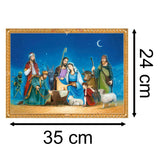 Christmas Advent Calendar Bethlehem Nativity Story Calendar | Religious Advent Calendar Traditional Advent Calendar | Picture Advent Calendar Paper Advent Calendar Advent Calendar - Tophatter Daily Deals