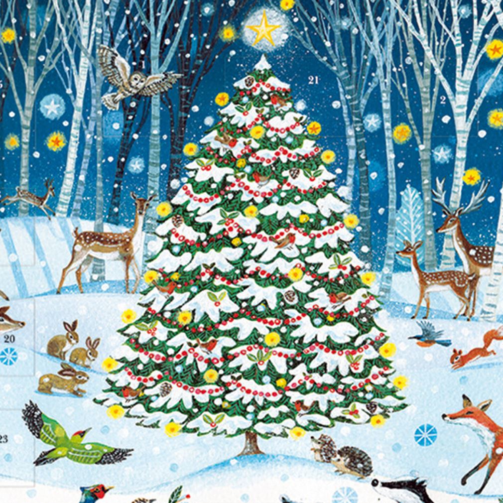 Winter Wonderland Christmas Advent Calendar Traditional Picture Advent Calendar Advent Calendar - Tophatter Daily Deals