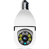 Bulb Camera Lcsee Cctv Security Ip Wireles VR 360 Cameras D 0 - Tophatter Daily Deals