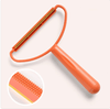 Ergonomic Pet Hair & Lint Remover Orange Color