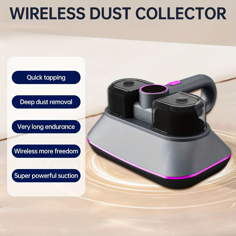 Wireless Dual-Cup Vacuum Cleaner with LED Display Vacuum & Floorcare > Vacuum - Tophatter Daily Deals