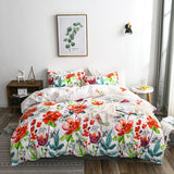 Bed Sheets Quilt Covers 4piece Set Strong affection 0 - Tophatter Daily Deals