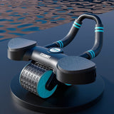 Abdominal Wheel Automatic Rebound Fitness Equipment Health Household 0 - Tophatter Daily Deals