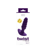 Twist Rechargeable Anal Vibe (Deep Purple) – Powerful 10 Mode Slim Anal Vibrator > Anal Range > Vibrating Butt Plugs - Tophatter Daily Deals