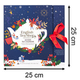 Tea Christmas Advent Calendar | 25 Loose Leaf Pyramid Tea Bags Advent Calendar Advent Calendar - Tophatter Daily Deals