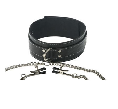 Coveted Collar and Clamp Union Set > Bondage Gear > Collars & Leashes - Tophatter Daily Deals