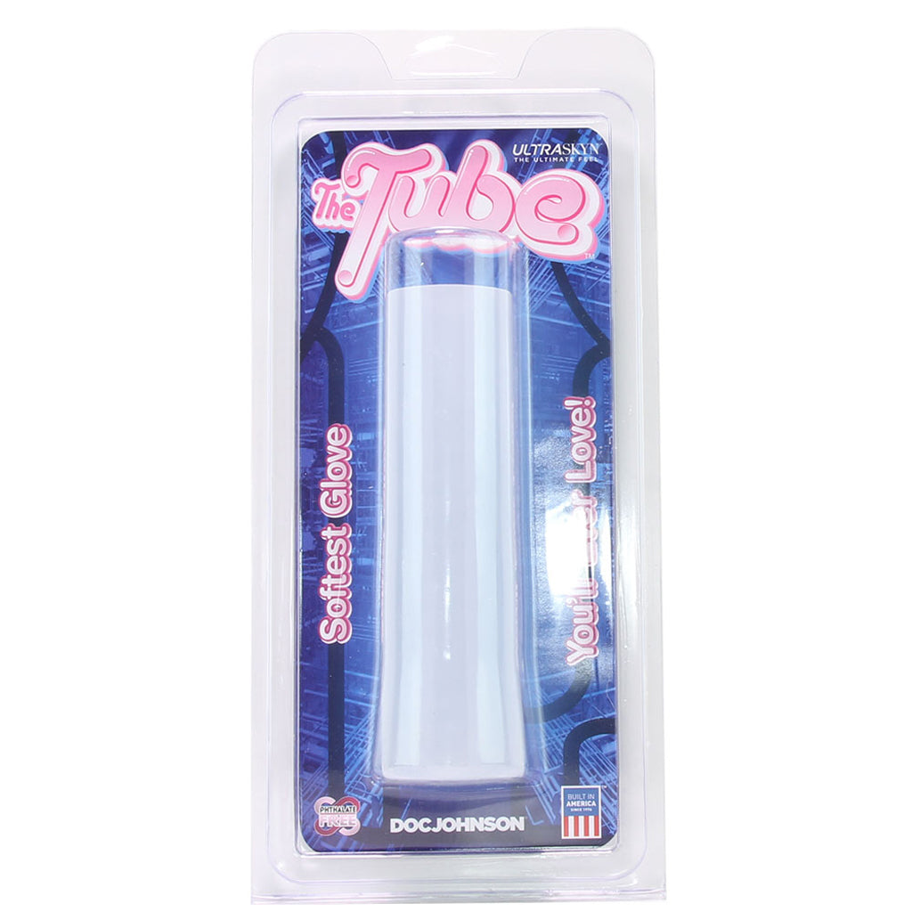 The Tube ULTRASKYN Stroker in Clear - Tophatter's Adult Products Male Masturbators > Discreet Masturbators - Tophatter Daily Deals