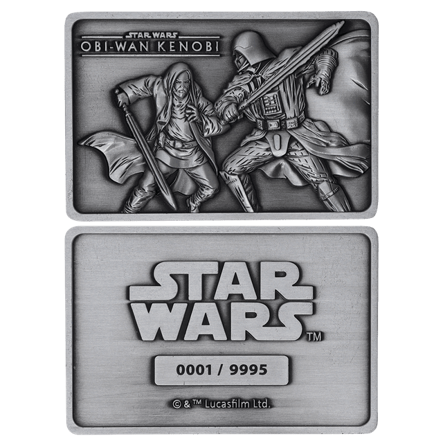 Star Wars Limited Edition Obi-Wan Kenobi Ingot Collectible Ingot - Tophatter Daily Deals