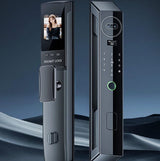 3D Face Recognition Automatic Fingerprint Lock Password Lock Peephole Viewer Smart Lock 0 - Tophatter Daily Deals