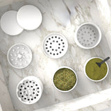 Aluminum Alloy Non-oxidizing Four-layer Ceramic Paint Smoke Grinder 0 - Tophatter Daily Deals