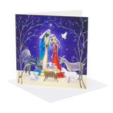 Nativity Animals Advent Calendar Greetings Card | Christmas Advent Calendar Advent Calendar - Tophatter Daily Deals