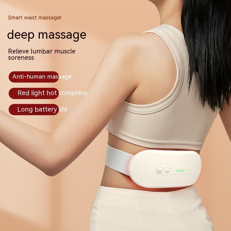 Abdominal Massage Instrument Home Waist Massager Multifunctional Massage Belt 0 - Tophatter Daily Deals