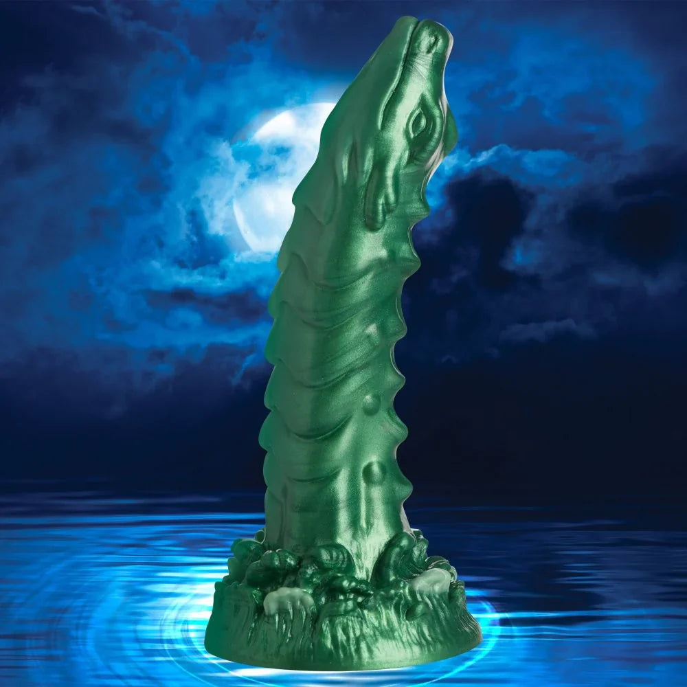 Creature Cocks Cockness Monster (Green) – 8.1" Silicone Dragon Dildo > Dildos > Fantasy - Tophatter Daily Deals