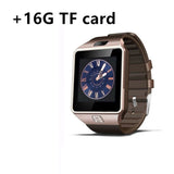 Bluetooth Smart Watch Chinese Language Version Touch Screen Phone Gold with 16G TF card 0 - Tophatter Daily Deals