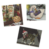 Victorian Christmas Arch Advent Calendar with Santa Scene & Ribbon Hanger Advent Calendar - Tophatter Daily Deals