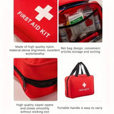 Portable First Aid Kit for Camping, Hiking & Outdoor Activities Outdoor Recreation - Tophatter Daily Deals