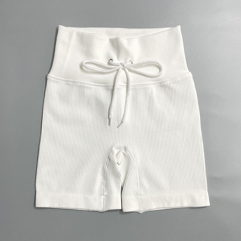 Autumn And Winter New Products Zipper Sports Underwear Women White shorts 0 - Tophatter Daily Deals